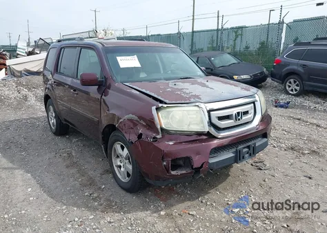 2010 Honda Pilot Ex-L z USA, uszkodzony, nr VIN 5FNYF4H54AB016066